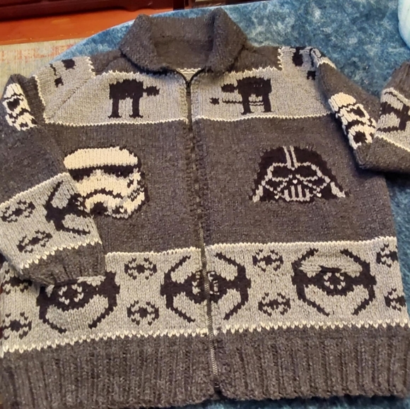 ACCEPTING CUSTOM ORDERS FOR XMAS! Star Wars Custom Wool sweater - Picture 9 of 12